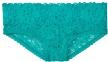 Хипстеры Victoria’s Secret бирюзовый