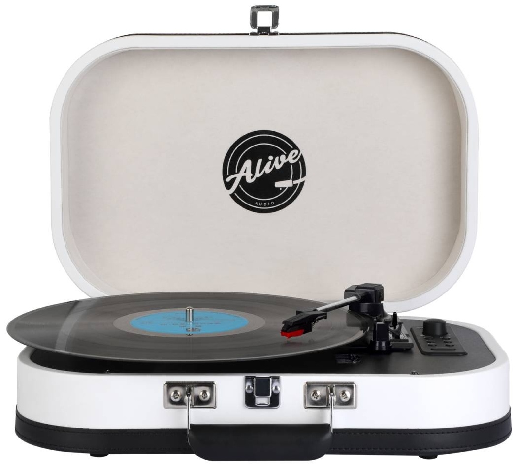 Купить Виниловый проигрыватель ALIVE AUDIO VINTAGE Lady White VNT-02-LD ...
