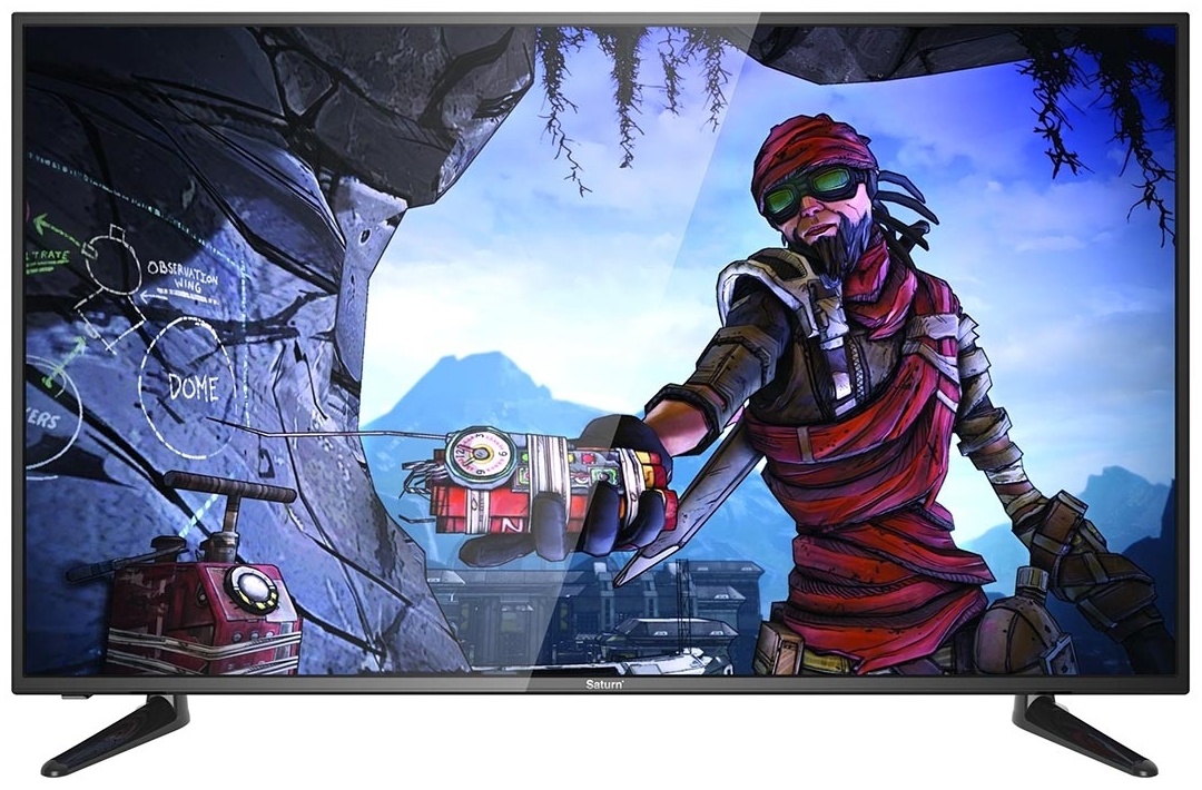 Купить Телевизор Saturn LED50UHD800U4K 127 см черный в Алматы – Магазин ...