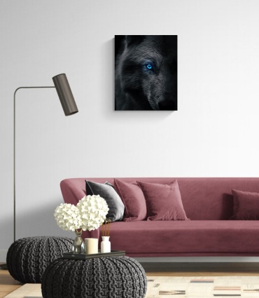 SQ_DECOR картина Ночной волк 40х50 см