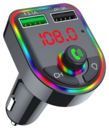 FM-трансмиттер CAR A428006 черный