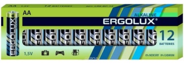 Батарейка AA Ergolux 12 шт