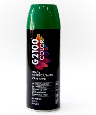 G2100 эмаль Color 6024 транспортный-зеленый 400 мл
