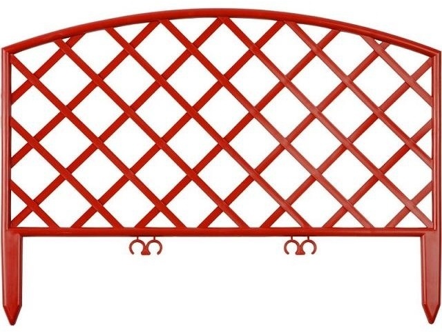 GRINDA забор декоративный 422207-T красный