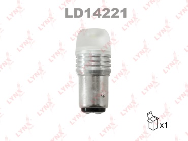 LYNXauto LD14221 светодиодная P21/5W, 2 шт