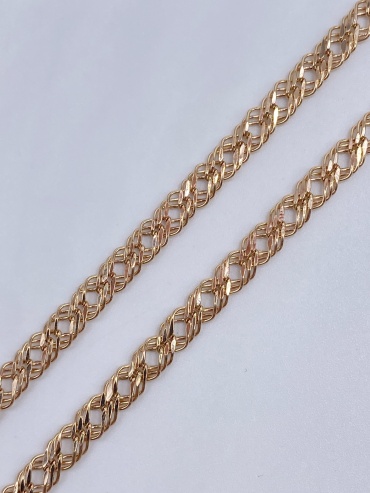Gold Karla Na2020-50 длина 50 см, вес 6.62 г золото, плетение бисмарк