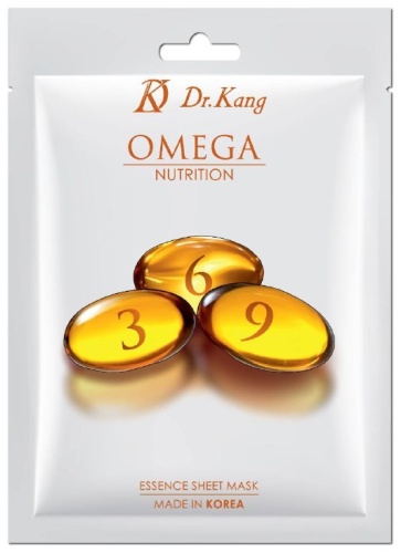 Маска для лица DR. KANG тканевая Omega 3-6-9 Nutrition с омега-комплексом 1 шт