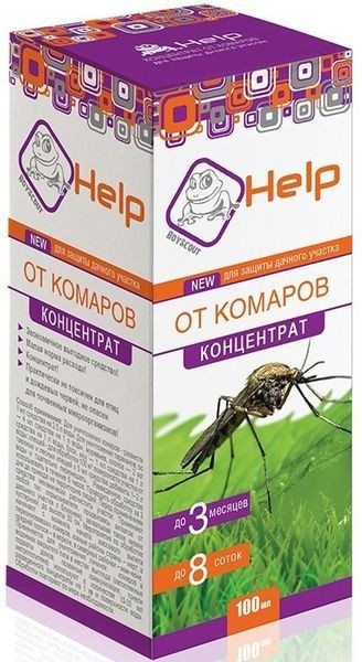 Купить Help концентрат от комаров 100 мл в Алматы – Магазин на Kaspi.kz