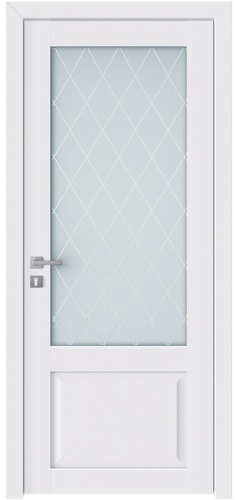Le Porte Мод20 2000x600 мм со стеклом царговая