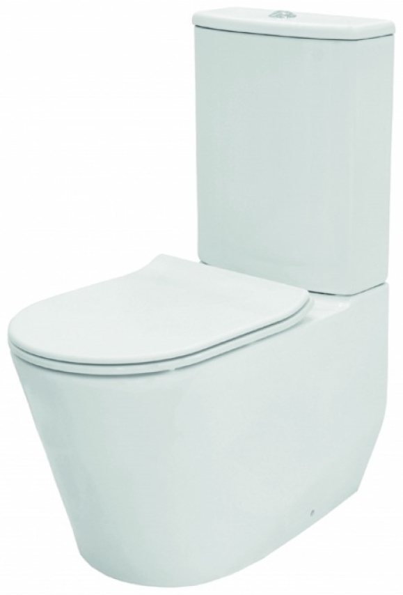 RE1002R Унитаз напольный Rennes безободковый HDC527P комплект - артикул K0000037047