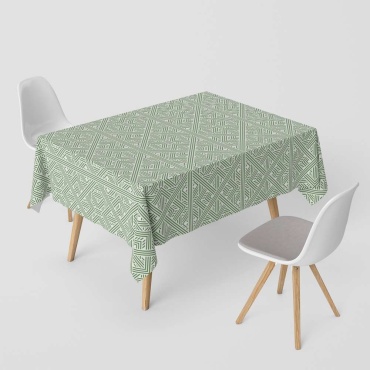 Скатерть Shabu 200x140 см, полиэстер, милано, 1 шт