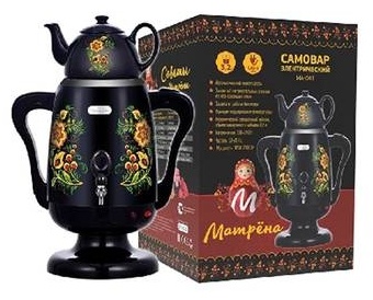 Матрёна самовар МА-041 3.2 л, металлопластик