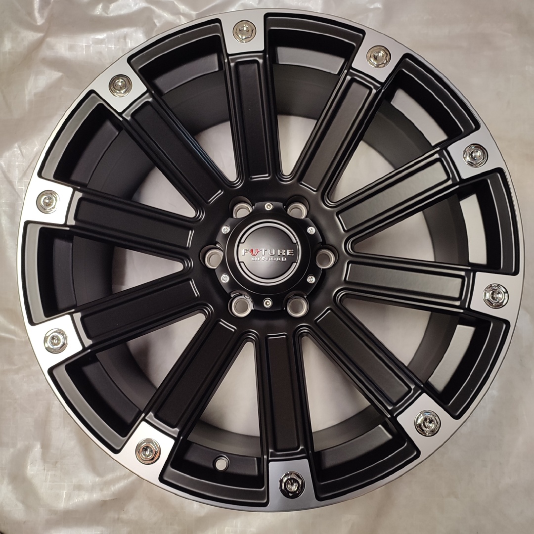 Future 1 9x20/5x150 D110.1 ET9 черный, серебристый