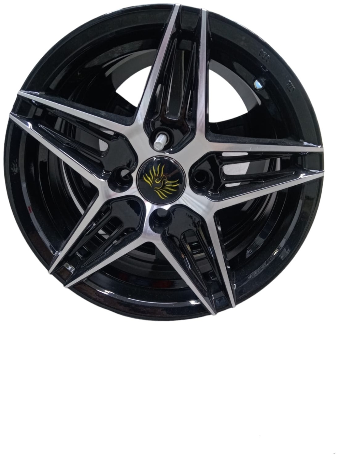 №3350 6x14/4x100 D67.1 ET35 4 диска черный, серебристый