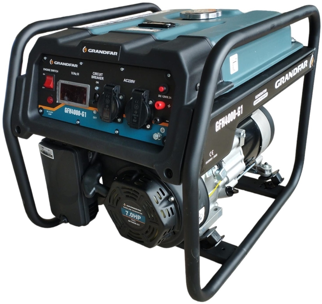 Электростанция бензиновая GRANDFAR 2.8 кВт 1 (220 В), GFH4000-G1 GRANDFAR