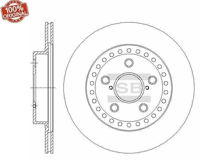 Диски Sangsin Brake передние SD4048-M