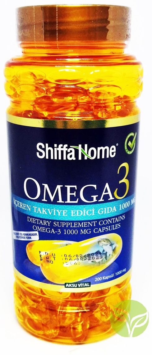 Купить Shiffa Home БАД Omega 3 1000 mg 200 капсул в Алматы – Магазин на ...