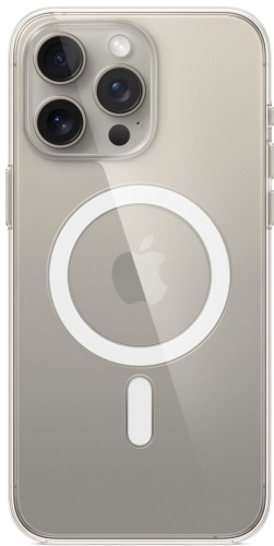 Чехол для Apple iPhone 15 Pro Max прозрачный