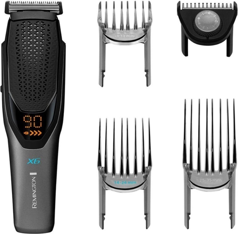 Remington машинка для стрижки HC6000 черный, серый