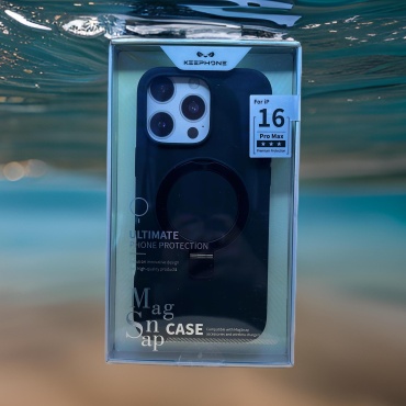 Чехол KeepHone для Apple iPhone 16 Pro Max черный