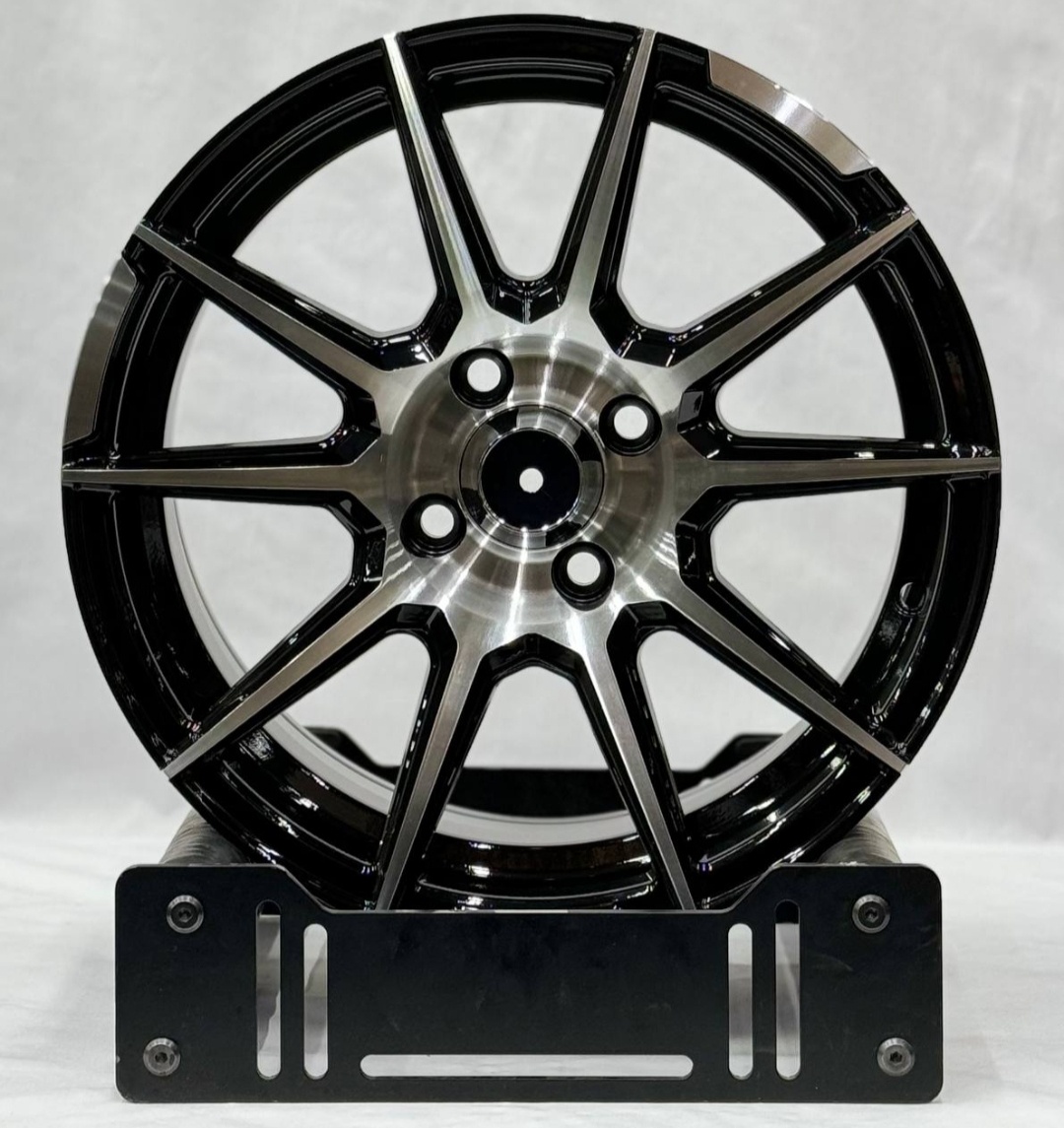 RS 0987 7x15/4x100 D67.1 ET35 4 диска черный, серебристый