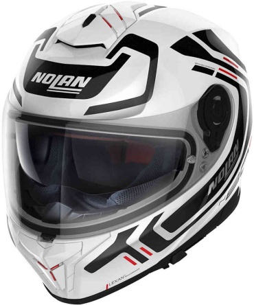 Nolan N80-8 Ally N-Com 52 белый, рисунок XL