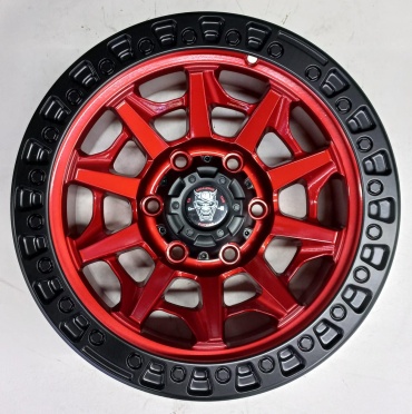 Powcan Powcan 127-6 8.5x16/6x139.7 D110.1 ET0 4 диска черный, красный