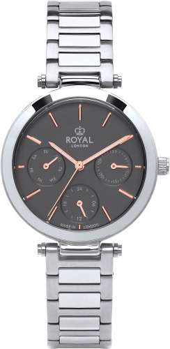 Кварцевые Royal London 21408-01 нержавеющая сталь