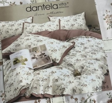 Комплект Dantela Vita Garden of Delights 1-спальный хлопок, 1 наволочка: 48x74 см