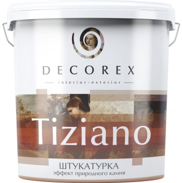 Decorex Tiziano акриловая акриловая основа, тон белый 15 кг