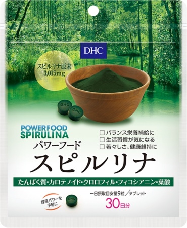 DHC Powerfood Spirulina (Спирулина), курс 30 дней таблетки 270 шт