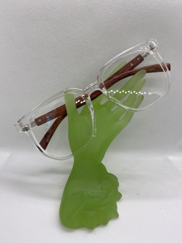 Elite Optical N.K.Karl для компьютера Готовые очки для зрения с футляром (637651) и салфеткой (стильные очки) прозрачный -18.50