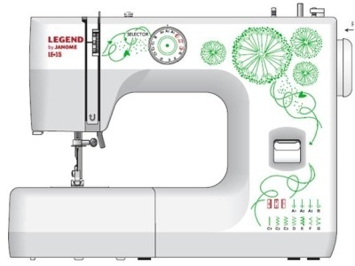 Купить Швейная машина Janome Legend LE-15 белый в Алматы – Магазин на ...