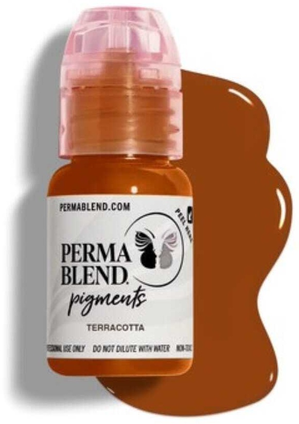 Perma Blend Terra Cotta пигмент Яркий оранжевый 15 мл