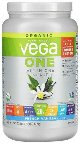 Vega One All-In-One Shake Французская ваниль 689 г