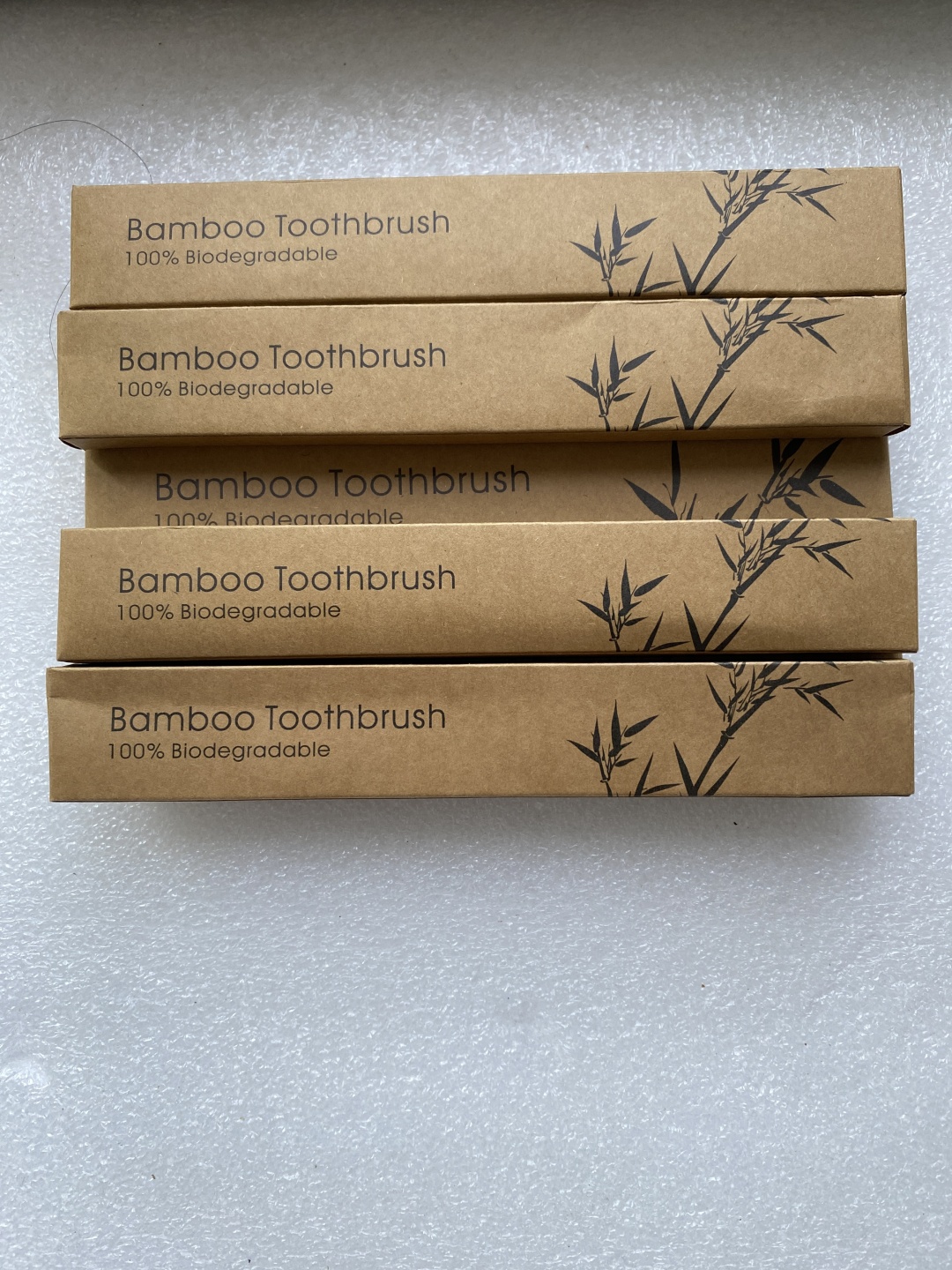 Biomed Bamboo бамбуковая щетка зубная щетка мягкая 4 шт