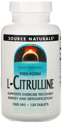 Source Naturals L-цитруллин 1000 мг 120 таблеток
