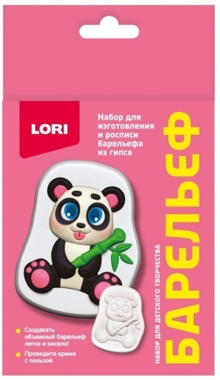 LORI Барельеф. Весёлая панда 4690591064275