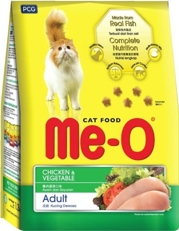 Me-O для взрослых курица, овощи 7 кг