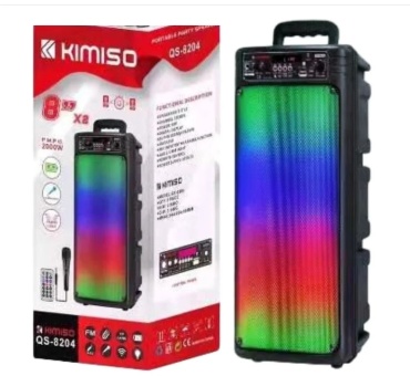 Портативная колонка Kimiso QS-8204 черный
