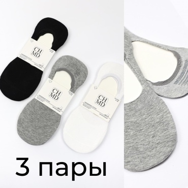 Следки Madame Chantal CHMD 3 пары мультиколор 41-46