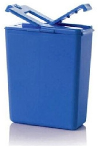 Tupperware солонка Дорожная, пластик