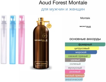 MONTALE Oud Forest парфюмерная вода EDP 10 мл, унисекс