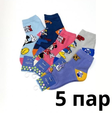 Носки Passo chantal AC75 5 пар мультиколор 3-5 лет