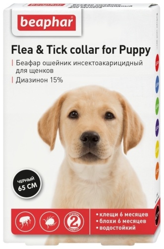 Beaphar Flea&Tick 13207 для щенков от блох, от клещей, от власоедов, от вшей
