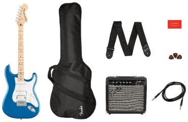 Squier электрогитара Affinity Series Stratocaster Maple Fingerboard Lake Placid Blue синий