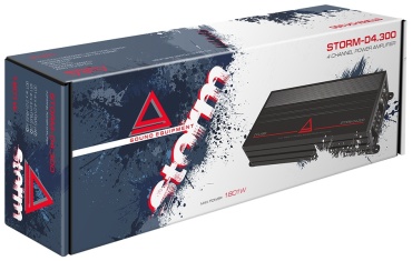 Автомобильный усилитель AurA STORM-D4.300