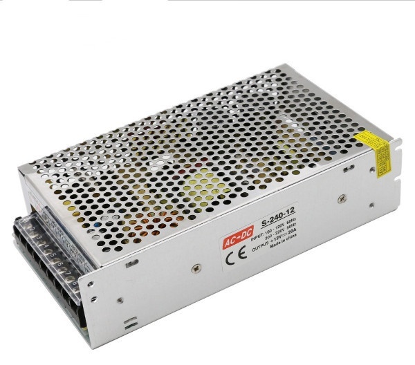 MRM-POWER блок питания DC12V-20A 1 шт, пластик, металл