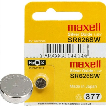 Батарейка SR626 Maxell 1 шт