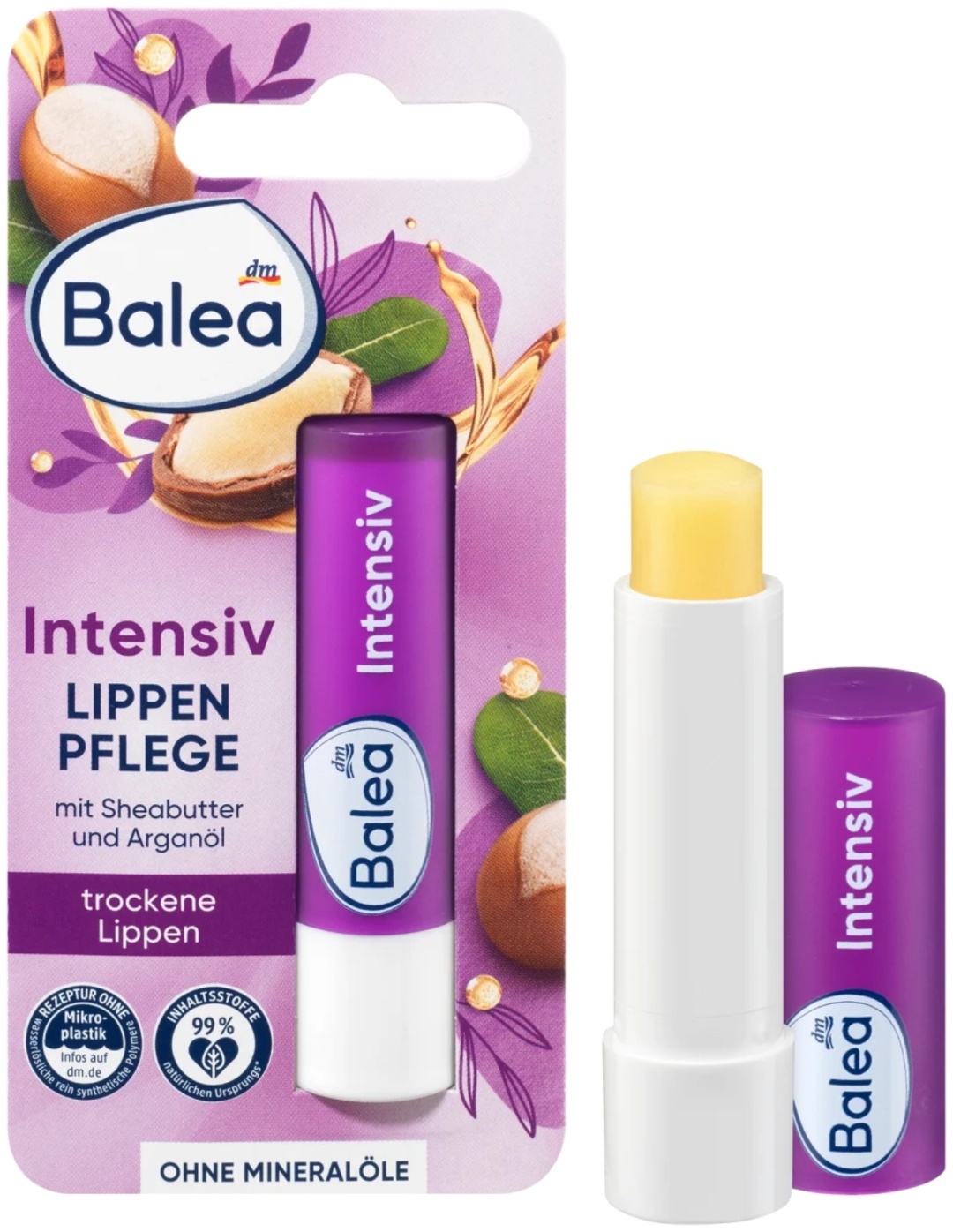 Balea бальзам Lippen Pflege Intensiv 4.8 г